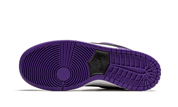 100% Oryginalne Dunk SB Low Court Purple - widok z tyłu - 699.00 PLN
