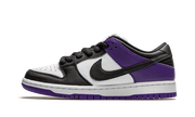 Nike Dunk SB Low Court Purple fioletowo-biały - widok główny z boku | Saturaise.com