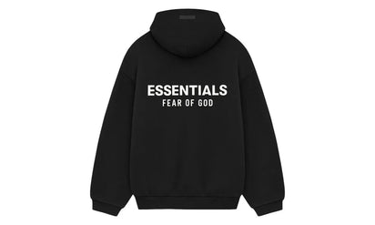Kup oryginalne Fear of God Essentials Fleece Hoodie (FW24) Black 192HO246250F - widok z drugiego boku - Sneakersy