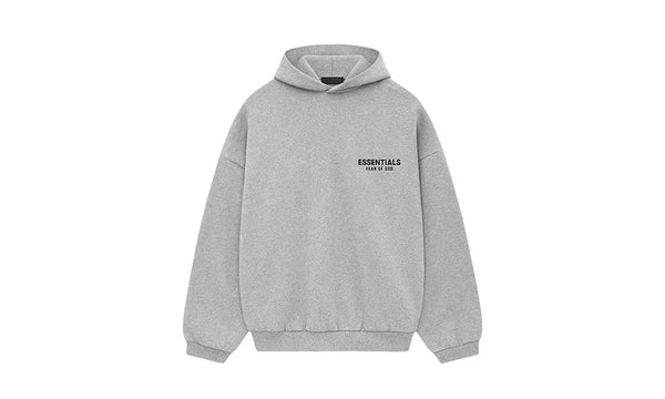 Fear of God Essentials Fleece Hoodie Light Heather Gray - Fear of God Essentials Fleece Hoodie Light Heather Gray - zdjęcie 2