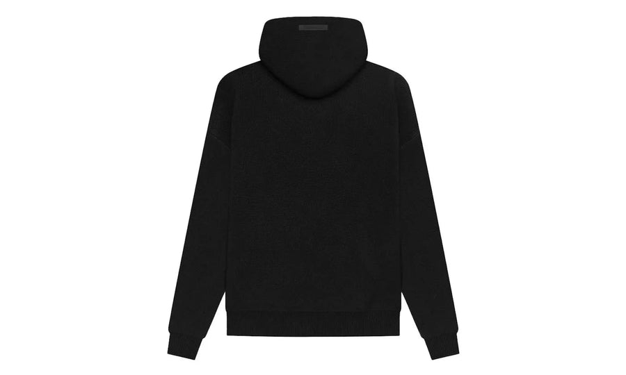 Kup oryginalne Fear of God Essentials Knit Pullover Hoodie (SS21) Black FOG-FOGEKP-BLACK - widok z drugiego boku - Sneakersy