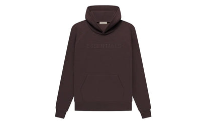 Essentials Fear of God Essentials Waffle Raglan Hoodie Plum - widok główny z boku - Streetwear