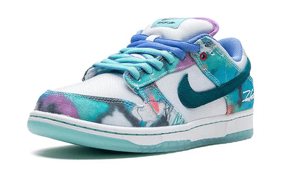 Futura Laboratories x Nike SB Dunk Low Bleached Aqua" - zdjęcie 4