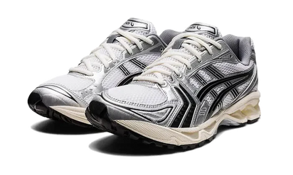 Kup oryginalne Asics Gel-Kayano 14 JJJJound Silver Black - widok z drugiego boku - Sneakersy