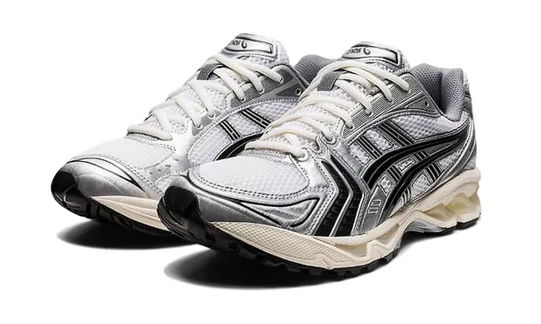 Asics Gel-Kayano 14 JJJJound Silver Black - Kup oryginalne Asics Gel-Kayano 14 JJJJound Silver Black - widok z drugiego boku - Sneakersy