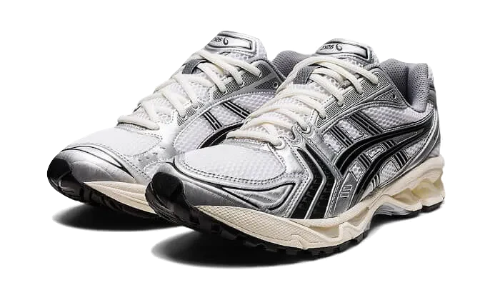 Kup oryginalne Asics Gel-Kayano 14 JJJJound Silver Black - widok z drugiego boku - Sneakersy