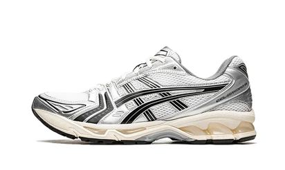 New Balance Asics Gel-Kayano 14 JJJJound Silver Black czarny-biały - widok główny z boku | Saturaise.com