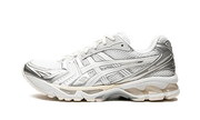 New Balance Asics Gel-Kayano 14 JJJJound Silver White biały-srebrny - widok główny z boku | Saturaise.com