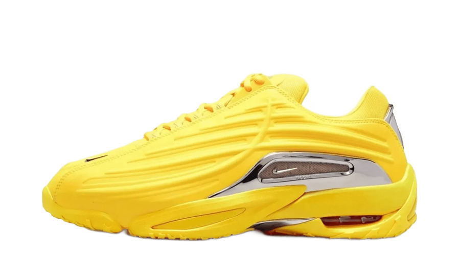Nike Hot Step 2 Drake NOCTA Opti Yellow żółty-brązowy - widok główny z boku | Saturaise.com