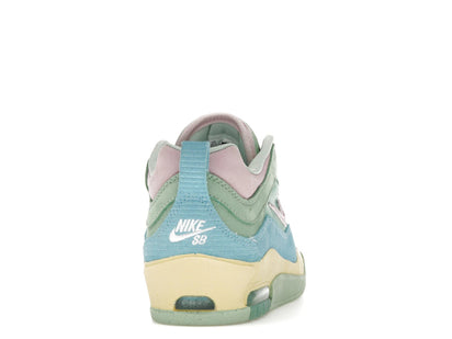 Nike SB Air Max Ishod Wair Verdy Visty niebieski-żółty - detale i podeszwa | Saturaise.com