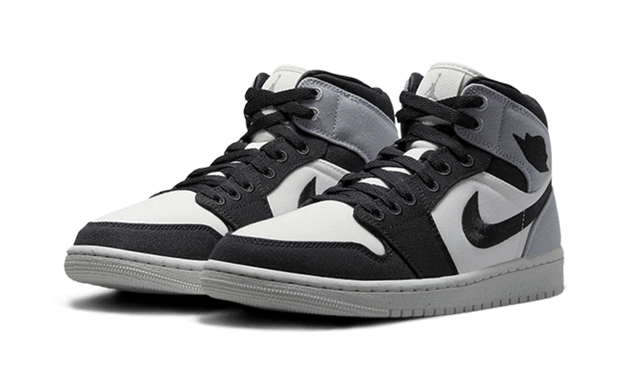 Kup oryginalne Air Jordan 1 Mid SE Light Steel Grey DV0427-100 - widok z drugiego boku - Sneakersy