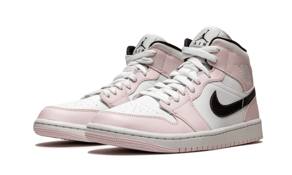 Air Jordan 1 Mid Barely Rose - Kup oryginalne Air Jordan 1 Mid Barely Rose BQ6472-500 - widok z drugiego boku - Sneakersy