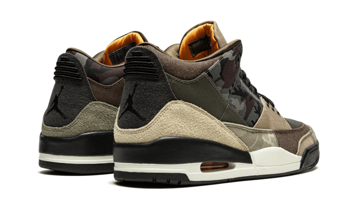 Buty Air Jordan Air Jordan 3 Retro Patchwork Camo - widok z przodu - Rozmiary EU