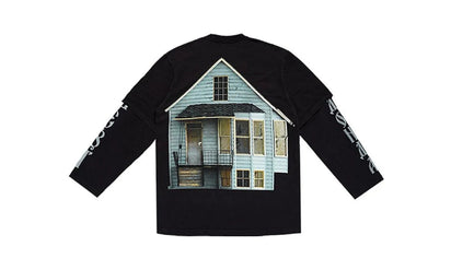 Kanye West DONDA 2 Layer L/S T-shirt Black - widok z drugiego boku - Premium Quality