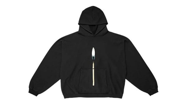 Kanye West DONDA 2 Lit Match Hoodie Black