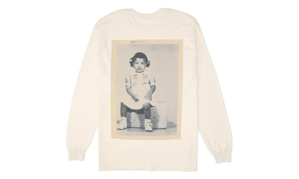 Kanye West DONDA Atlanta Listening Event L/S T-shirt White - Kanye West DONDA Atlanta Listening Event L/S T-shirt White - widok z drugiego boku - Premium Quality