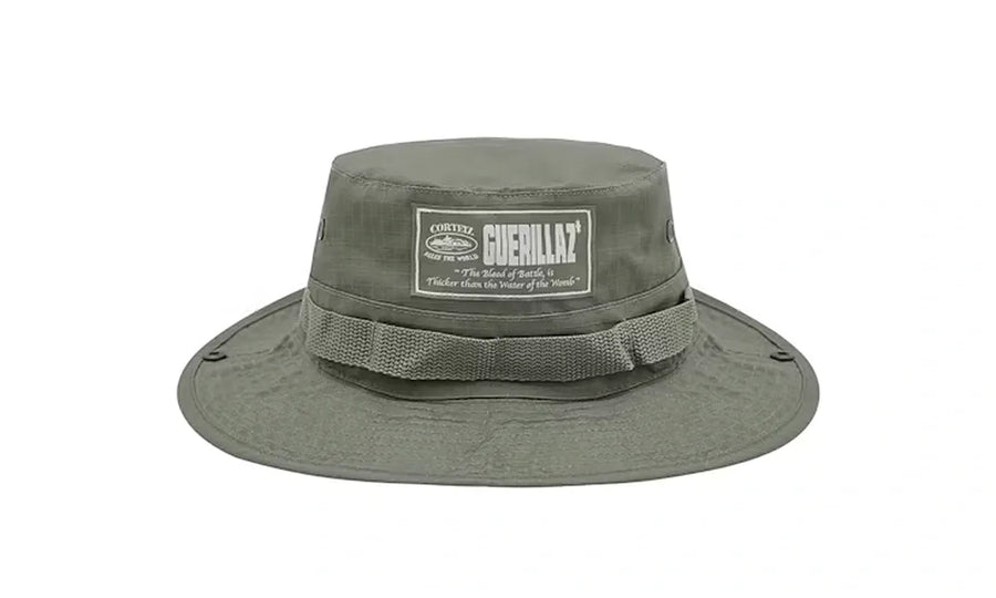 Kapelusz bucket Corteiz Guerillaz Tonal Khaki - zdjęcie 2