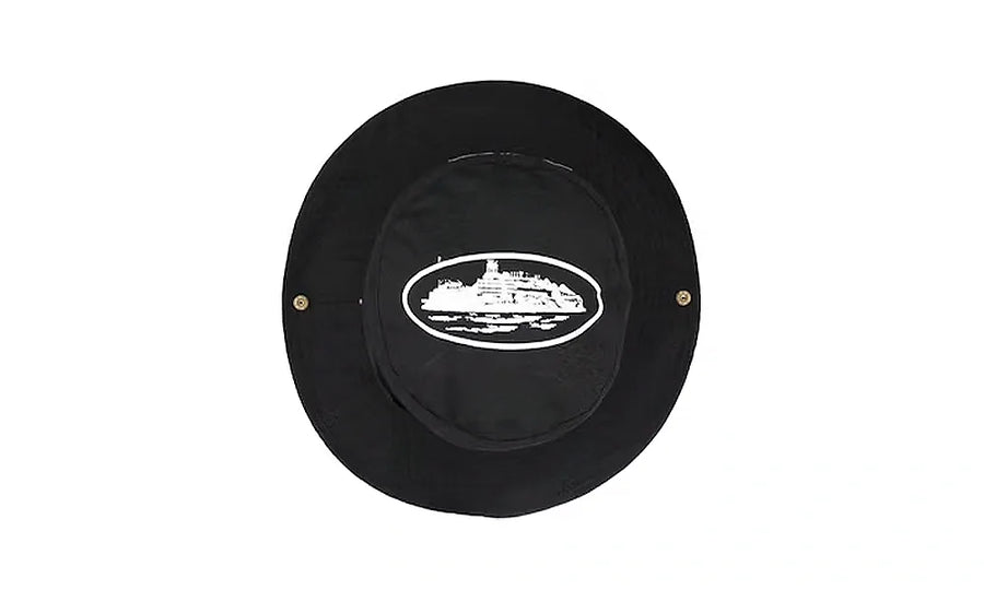 Kapelusz bucket Corteiz OG Guerillaz Black
