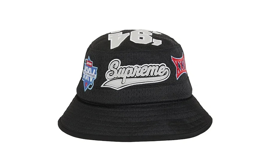 Kapelusz Supreme Playoffs Mesh Crusher Black