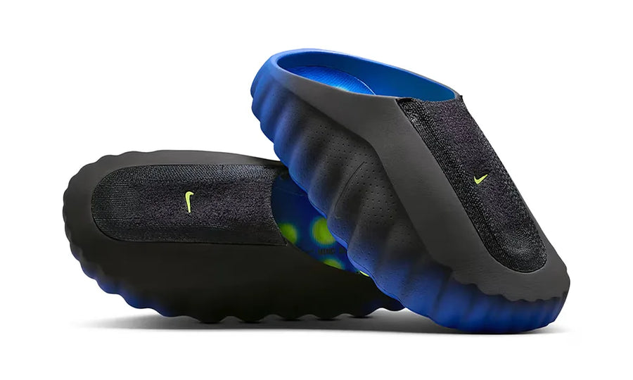 Klapki Nike Mind 001 Flyknit Slide Hyper Royal Black - zdjęcie 2