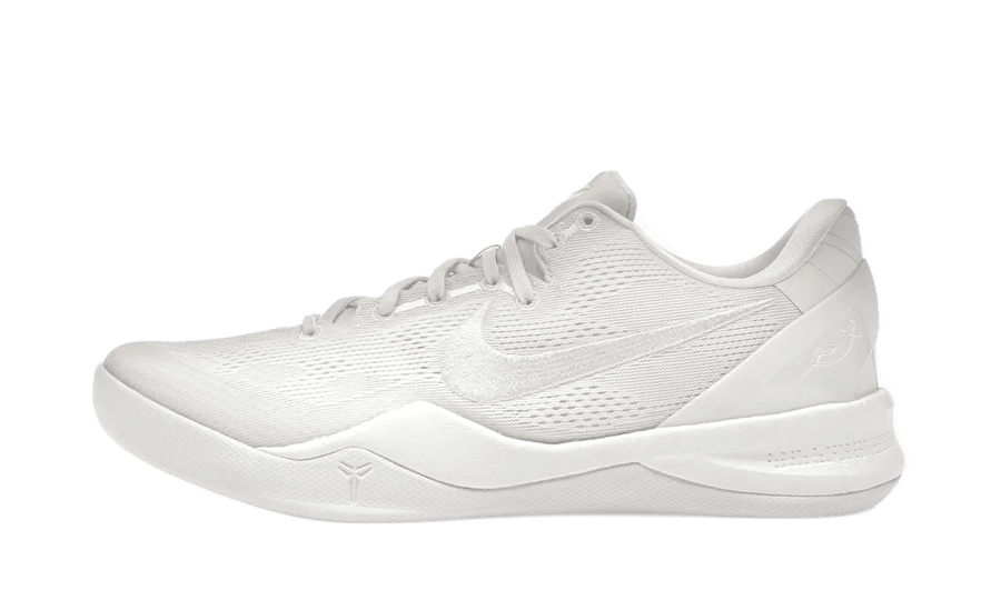 Yeezy Nike Kobe 8 Protro Halo biały - widok główny z boku | Saturaise.com