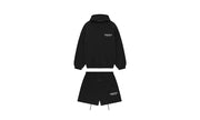 Komplet Bluza + Spodenki Fear of God Essentials Jet Black Fw24