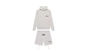 Komplet Bluza + Spodenki Fear of God Essentials Set Light Oatmeal Ss22