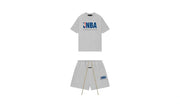 Komplet Fear of God Essentials NBA Grey Summer Set