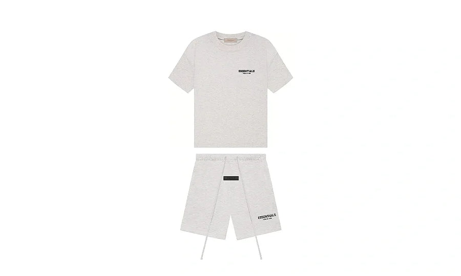 Komplet Fear of God Essentials Set Light Oatmeal Summer Set