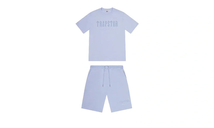 Komplet Set Trapstar CHENILLE DECODED ICE BLUE