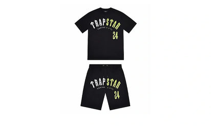 Komplet Set Trapstar Irongate Split Arch T Black/Slime