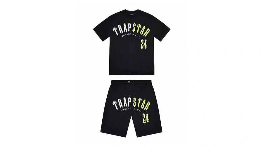 Komplet Set Trapstar Irongate Split Arch T Black/Slime