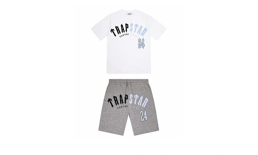 Komplet Set Trapstar Irongate Split Arch White/Blue