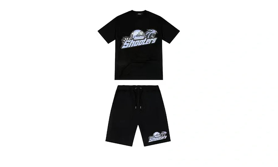 Komplet Trapstar Shooters Short Set Black Ice 2.0