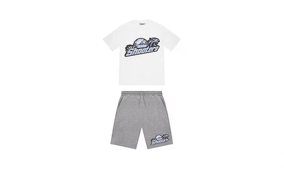 Komplet Trapstar Shooters Shorts Set White/Ice 2.0