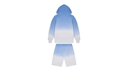 Komplet z krótkimi spodenkami Set Trapstar Arch Irongate Gradient Blue - zdjęcie 2