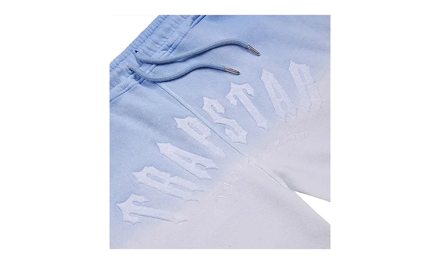 Komplet z krótkimi spodenkami Set Trapstar Arch Irongate Gradient Blue - zdjęcie 4