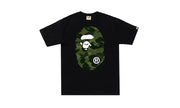 Koszulka BAPE 1st Camo Big Ape Head Black/Green