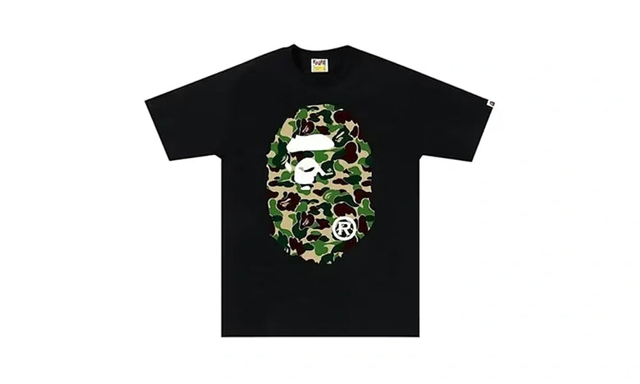 Koszulka BAPE ABC Camo Big Ape Head Tee Black Green
