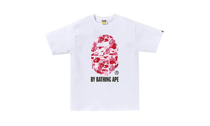 Koszulka BAPE ABC Camo By Bathing Ape White/Pink