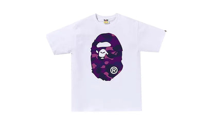 Koszulka BAPE ABC Camo By Bathing Ape White/Purple