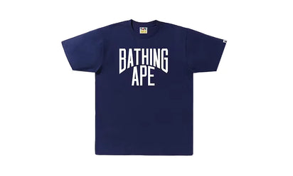 Koszulka BAPE Bicolor NYC Logo Navy