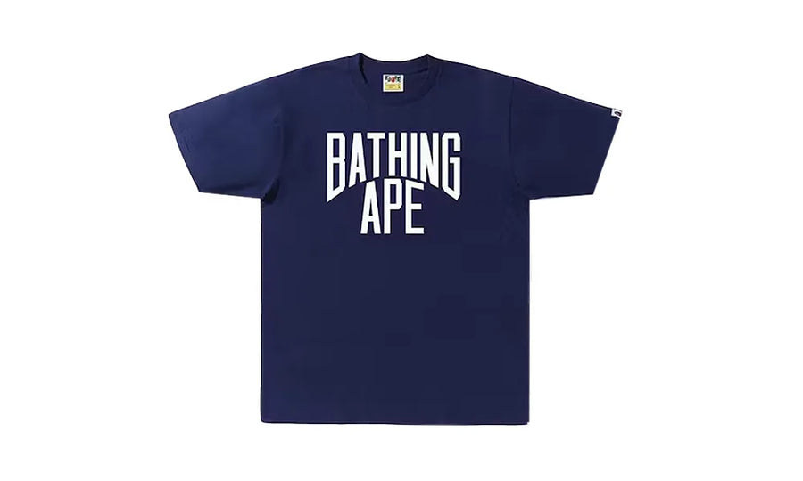Koszulka BAPE Bicolor NYC Logo Navy