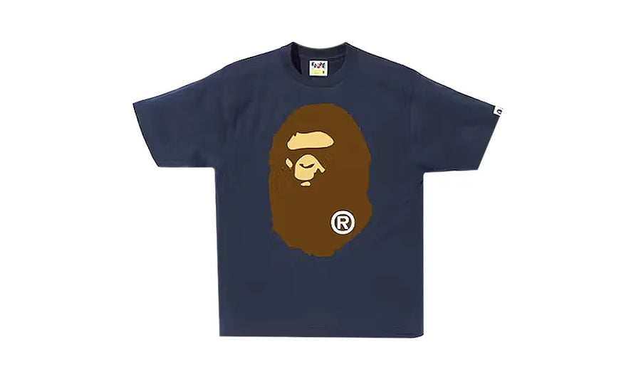 Koszulka BAPE Big Ape Head Navy