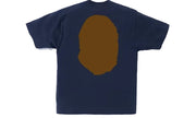 Koszulka BAPE Big Ape Head Navy - zdjęcie 2