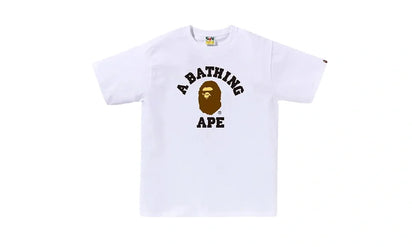 Koszulka Bape College White