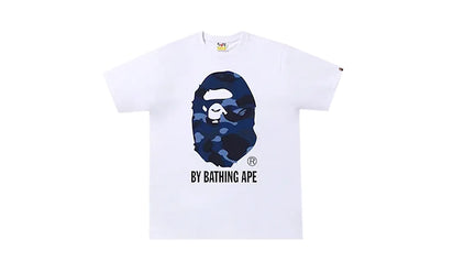 Koszulka BAPE Color Camo By Bathing Ape (FW22) White Navy