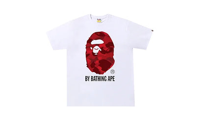 Koszulka BAPE Color Camo By Bathing Ape (FW22) White Red