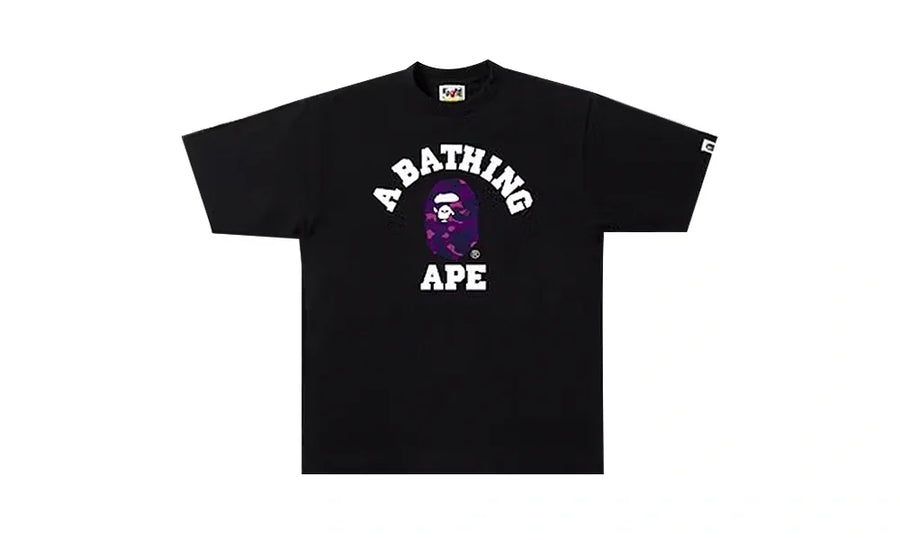 Koszulka BAPE Color Camo College Black/Purple