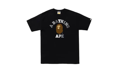 Koszulka BAPE Colors College (FW22) Black Black